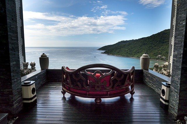 ダナンから見る海